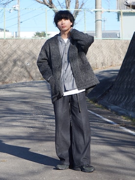 uchiさん（メンズ・177cm）の冬コーディネート