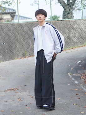 「ステッチ」｜uchiさん（メンズ・177cm・20代）の秋コーディネート