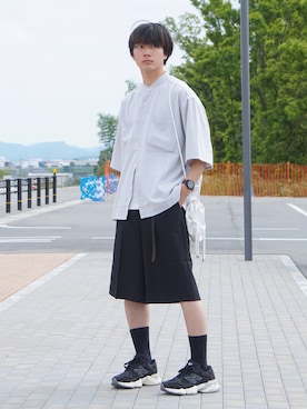 uchiさん（メンズ・177cm）の夏コーディネート