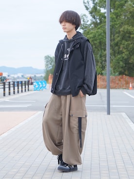 uchiさん（メンズ・177cm）の秋コーディネート