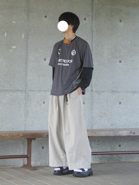 「アイテム（PC・スマホグッズ/家電）」を使った、uchiさん（メンズ・177cm・20代）の秋コーディネート