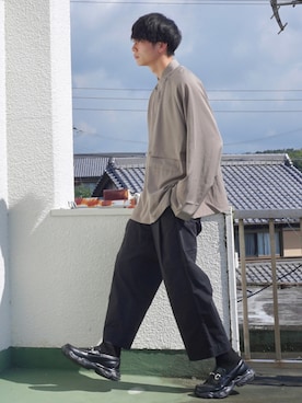 uchiさん（メンズ・177cm）の秋コーディネート