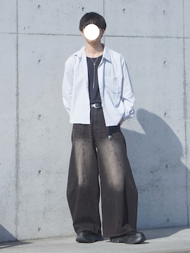 「cussil（クシル）のアイテム」を使った、uchiさん（メンズ・177cm）の春コーディネート