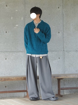 「アイテム（キーケース/キーアクセサリー）」を使った、uchiさん（メンズ・177cm・20代）の秋コーディネート