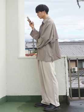 uchiさん（メンズ・177cm）の秋コーディネート