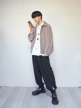 uchiさん（メンズ・177cm）の秋コーディネート