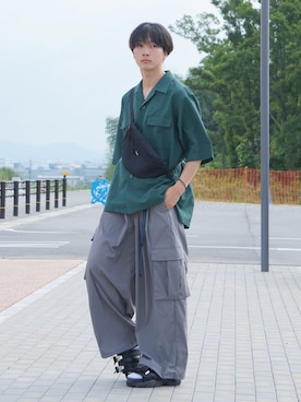 uchiさん(メンズ・177cm)の夏コーディネート