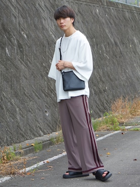 uchiさん（メンズ・177cm）の夏コーディネート