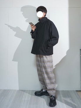 uchiさん（メンズ・177cm）の冬コーディネート