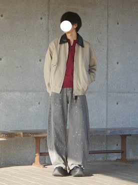 uchiさん（メンズ・177cm）の冬コーディネート