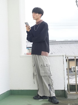 uchiさん（メンズ・177cm）の夏コーディネート