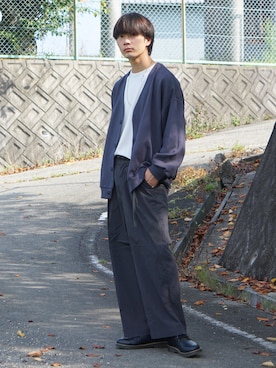 uchiさん（メンズ・177cm）の秋コーディネート