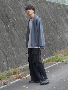 uchiさん（メンズ・177cm）の秋コーディネート