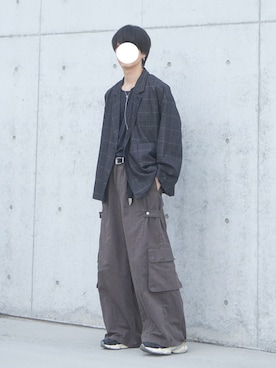 uchiさん（骨格ナチュラル・メンズ・177cm）の秋コーディネート
