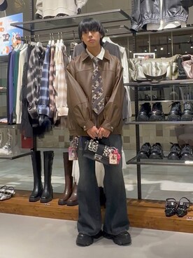 かなうさん（メンズ・172cm）の秋コーディネート