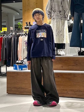 「PAGEBOY（ページボーイ）のアイテム」を使った、かなうさん（メンズ・172cm）の春コーディネート