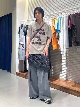 「アイテム（ワンピース/ドレス）」を使った、かなうさん（メンズ・172cm）の夏コーディネート