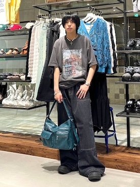 「PBLIM（ページボーイリム）のアイテム」を使った、かなうさん（メンズ・172cm）の春コーディネート