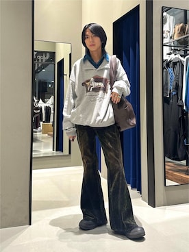 「PBLIM（ページボーイリム）のアイテム」を使った、かなうさん（メンズ・172cm）の秋コーディネート