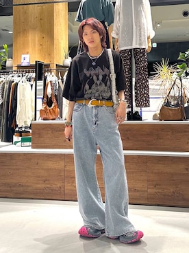 「PAGEBOY（ページボーイ）のアイテム」を使った、かなうさん（メンズ・172cm）の春コーディネート