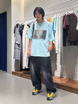 「アイテム（ワンピース/ドレス）」を使った、かなうさん（メンズ・172cm）の夏コーディネート