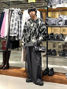 「PBLIM（ページボーイリム）のアイテム（ニット/セーター）」を使った、かなうさん（メンズ・172cm）の秋コーディネート