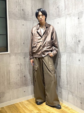 かなうさん（メンズ・172cm）の秋コーディネート