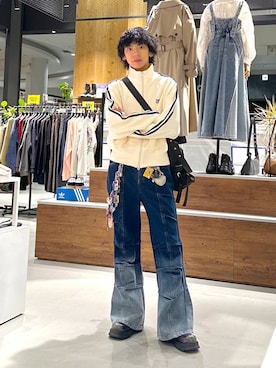 「PAGEBOY（ページボーイ）のアイテム」を使った、かなうさん（メンズ・172cm）の冬コーディネート