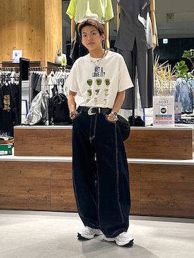 「PAGEBOY（ページボーイ）のアイテム」を使った、かなうさん（メンズ・172cm）の夏コーディネート