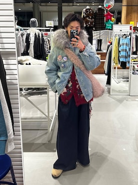 「PAGEBOY（ページボーイ）のアイテム（パンツ）」を使った、かなうさん（メンズ・172cm）の冬コーディネート