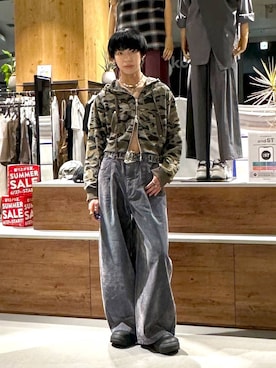 「骨格ナチュラル」｜かなうさん（メンズ・172cm）の夏コーディネート