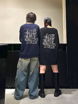 「PAGEBOY（ページボーイ）のアイテム（帽子）」を使った、かなうさん（メンズ・172cm）の秋コーディネート