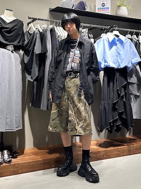 かなうさん(メンズ・172cm)の春コーディネート