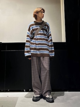 「PAGEBOY（ページボーイ）のアイテム（バッグ）」を使った、かなうさん（メンズ・172cm）の秋コーディネート