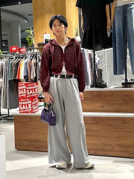 「アイテム（アクセサリー）」を使った、かなうさん（メンズ・172cm）の夏コーディネート
