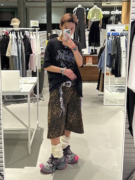 「PAGEBOY（ページボーイ）のアイテム」を使った、かなうさん（メンズ・172cm）の夏コーディネート