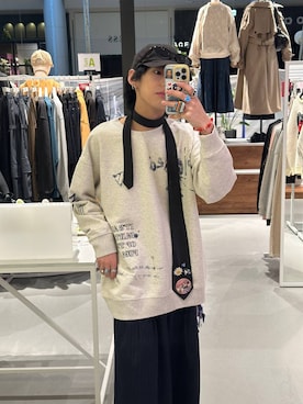 「PAGEBOY（ページボーイ）のアイテム（パンツ）」を使った、かなうさん（メンズ・172cm）の冬コーディネート