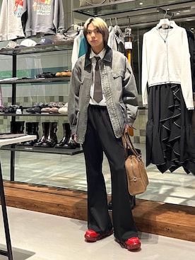 かなうさん（メンズ・172cm）の春コーディネート