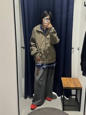 「PBLIM（ページボーイリム）のアイテム」を使った、かなうさん（メンズ・172cm）の夏コーディネート