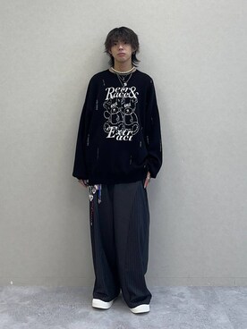 「PAGEBOY（ページボーイ）のアイテム（パンツ）」を使った、かなうさん（メンズ・172cm）の秋コーディネート