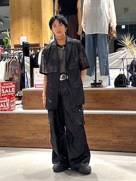 「骨格ナチュラル」｜かなうさん（メンズ・172cm）の夏コーディネート