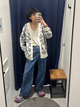 「PAGEBOY（ページボーイ）のアイテム（パンツ）」を使った、かなうさん（メンズ・172cm）の冬コーディネート