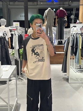 「PAGEBOY（ページボーイ）のアイテム（パンツ）」を使った、かなうさん（メンズ・172cm）の夏コーディネート