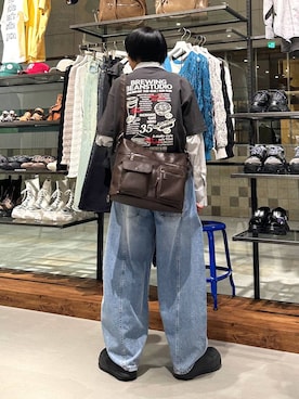 かなうさん（メンズ・172cm）の春コーディネート