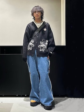 「PAGEBOY（ページボーイ）のアイテム（ブーツ）」を使った、かなうさん（メンズ・172cm）の秋コーディネート