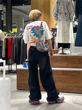 「PAGEBOY（ページボーイ）のアイテム」を使った、かなうさん（メンズ・172cm）の春コーディネート