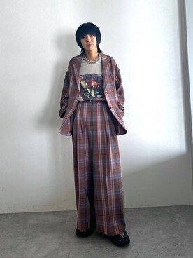 「PAGEBOY（ページボーイ）のアイテム（ジャケット/アウター）」を使った、かなうさん（メンズ・172cm）の夏コーディネート