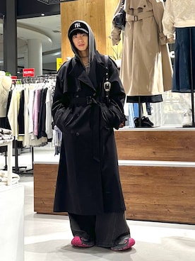 「PAGEBOY（ページボーイ）のアイテム（ジャケット/アウター）」を使った、かなうさん（メンズ・172cm）の冬コーディネート