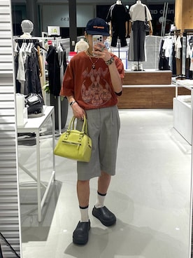 「PAGEBOY（ページボーイ）のアイテム（パンツ）」を使った、かなうさん（メンズ・172cm）の夏コーディネート