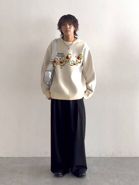「PAGEBOY（ページボーイ）のアイテム（バッグ）」を使った、かなうさん（メンズ・172cm）の秋コーディネート